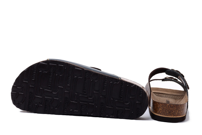 Dr. Brinkmann 600308-05 - klapki męskie jeans/mokka