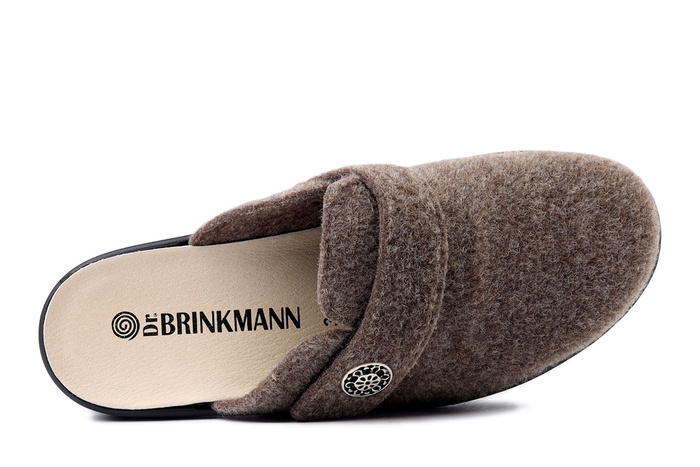Dr. Brinkmann 700645-02 - kapcie damskie nuss