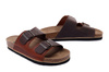 Dr. Brinkmann 602866-02 - klapki męskie mokka/kastanie