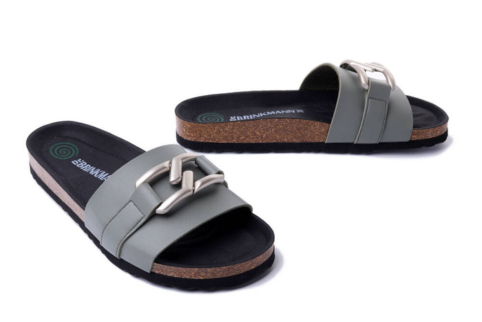 Dr. Brinkmann 700559-07 - klapki damskie salbei