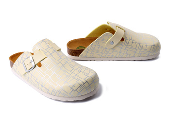 Dr. Brinkmann 600153-61 - klapki damskie hellgelb