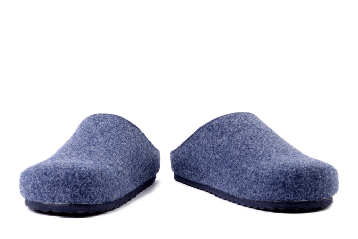 Dr. Brinkmann 320261-05 - kapcie damskie niebieskie