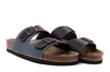 Dr. Brinkmann 600308-05 - klapki męskie jeans/mokka