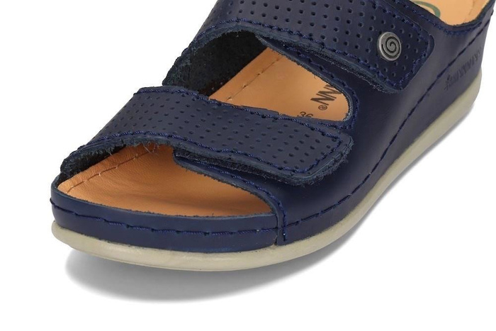 Dr. Brinkmann 701226-05 - klapki damskie marine