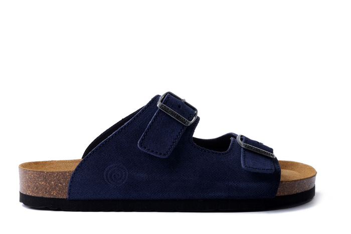 Dr. Brinkmann 600139-05 - klapki męskie niebieskie