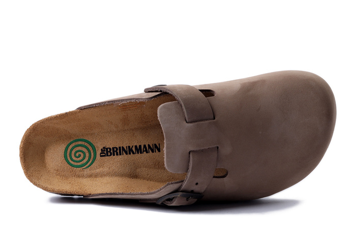 Dr. Brinkmann 600132-08 - klapki damskie/męskie beżowe