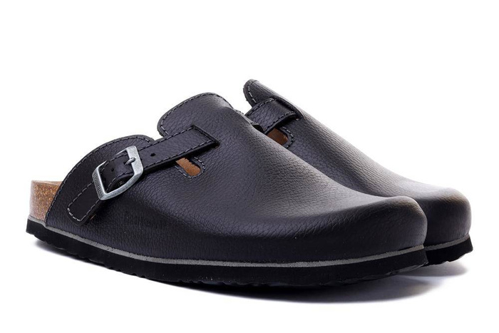 Dr. Brinkmann 600425-01 - klapki męskie czarne
