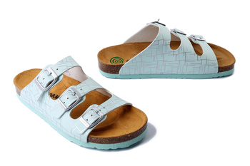 Dr. Brinkmann 700705-71 - klapki damskie mint