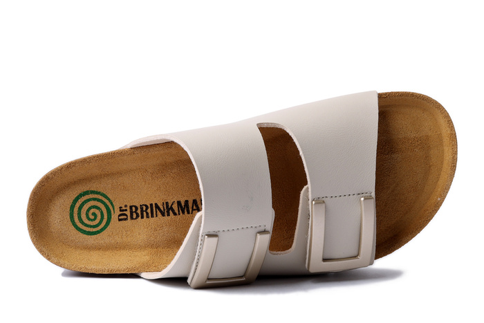 Dr. Brinkmann 700707-81 - klapki damskie offwhite