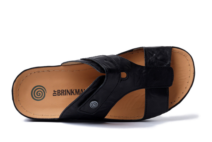 Dr. Brinkmann 700670-01 - klapki damskie czarne