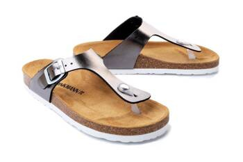 Dr. Brinkmann 700994-09 - klapki damskie anthrazit