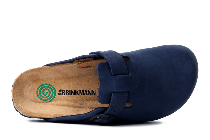 Dr. Brinkmann 600132-05 - klapki damskie niebieskie