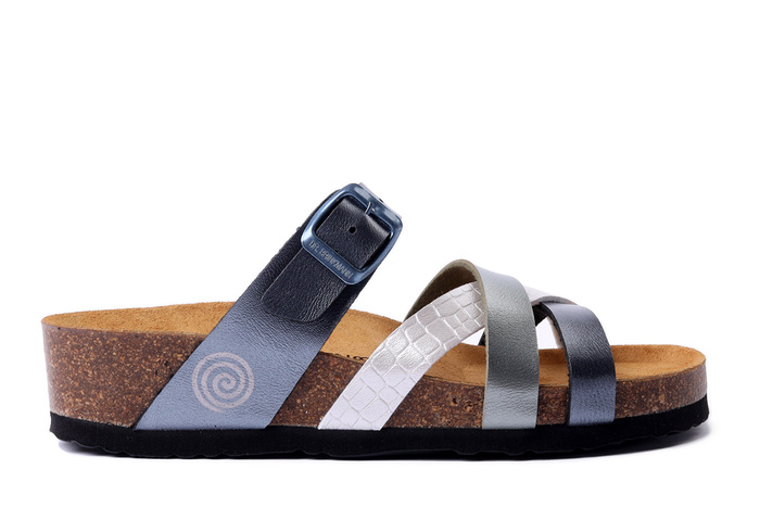Dr. Brinkmann 700698-09 - klapki damskie anthrazit
