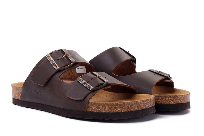 Dr. Brinkmann 600390-02 - klapki damskie marron