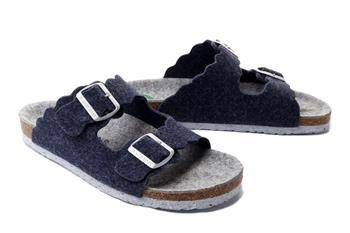 Dr. Brinkmann 320058-05 - klapki damskie granatowe