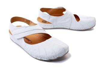 Dr. Brinkmann 710558-03 - sandały damskie białe