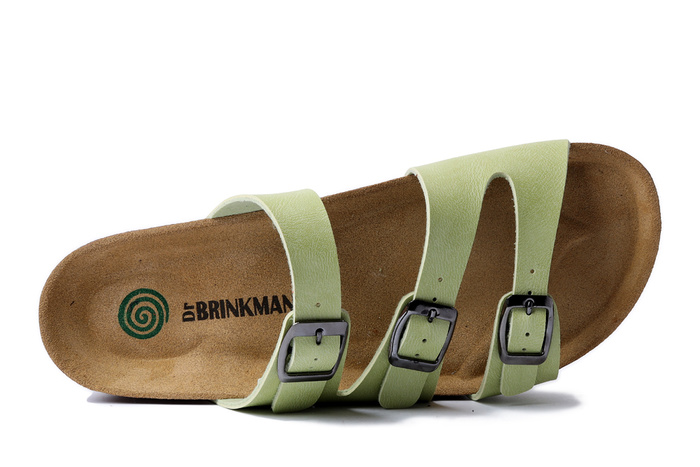 Dr. Brinkmann 700676-71 - klapki damskie hellgrun