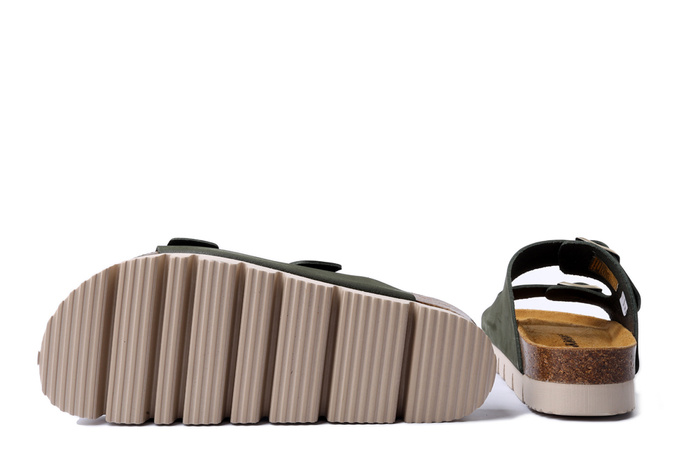 Dr. Brinkmann 700348-07 - klapki damskie olive