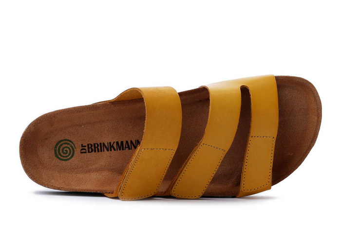 Dr. Brinkmann 700508-06 - klapki damskie gelb