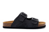 Dr. Brinkmann 600331-09 - klapki damskie/męskie grau/schwarz