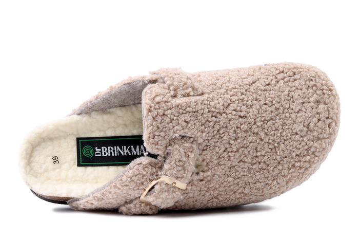 Dr. Brinkmann 320711-08 - kapcie damskie beżowe