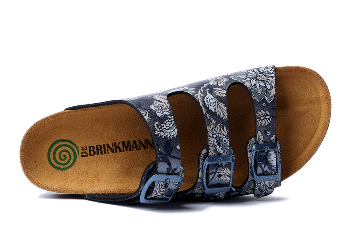 Dr. Brinkmann 700757-09 - klapki damskie szare