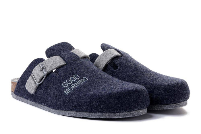 Dr. Brinkmann 220015-05 - kapcie męskie granatowe