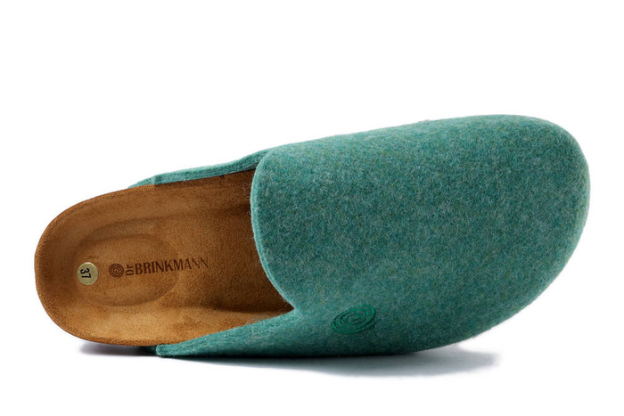 Dr. Brinkmann 320246-07 - kapcie damskie zielone