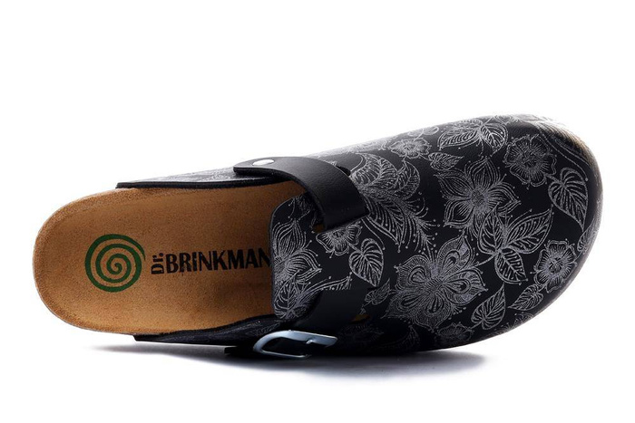 Dr. Brinkmann 600028-01 - klapki damskie czarne