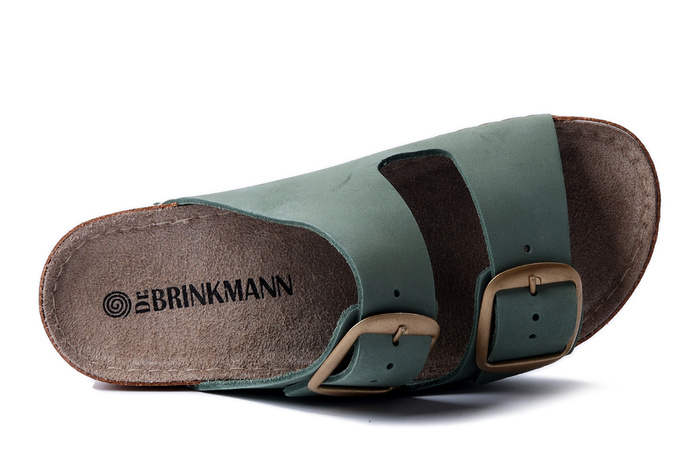 Dr. Brinkmann 700741-07 - klapki damskie olive