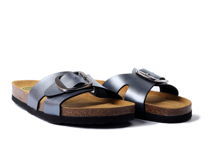 Dr. Brinkmann 700700-09 - klapki damskie anthrazit