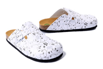 Dr. Brinkmann 600145-03 - klapki damskie białe