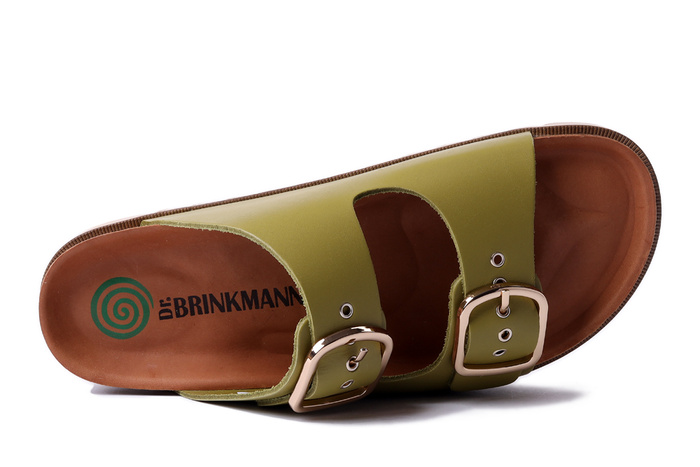 Dr. Brinkmann 700680-71 - klapki damskie hellgrun