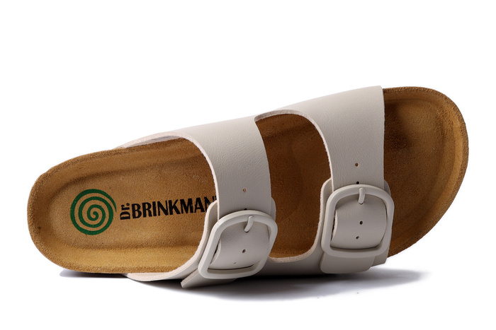 Dr. Brinkmann 700706-81 - klapki damskie offwhite