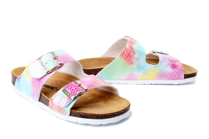 Dr. Brinkmann 700534-00 - klapki damskie bunt