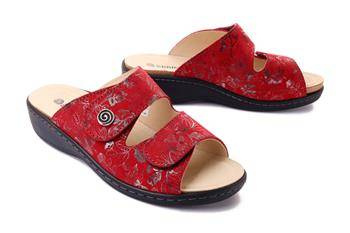 Dr. Brinkmann 700412-04 - klapki damskie czerwone