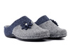 Dr. Brinkmann 320275-05 - kapcie damskie niebieskie
