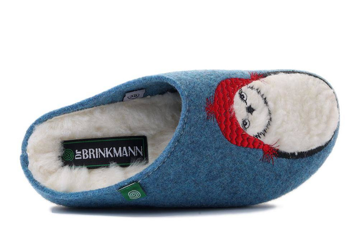 Dr. Brinkmann 320149-51 - kapcie damskie azur