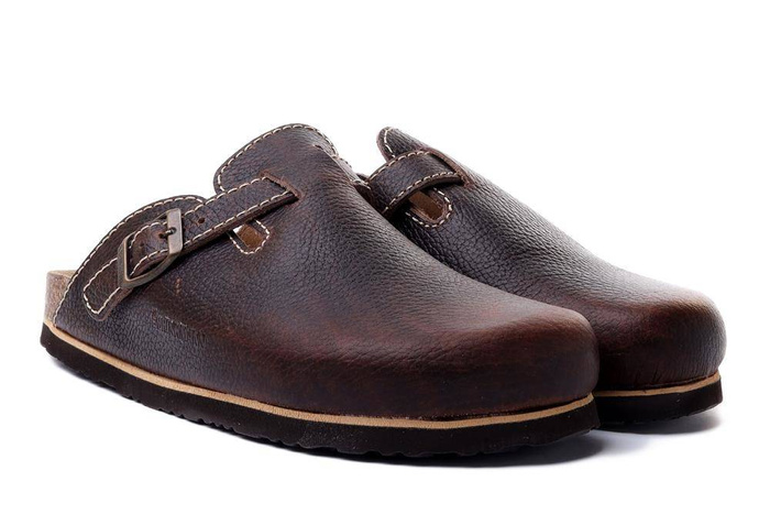 Dr. Brinkmann 600419-02 - klapki męskie brązowe