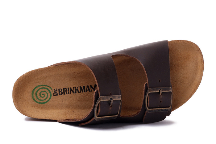 Dr. Brinkmann 600390-02 - klapki damskie marron