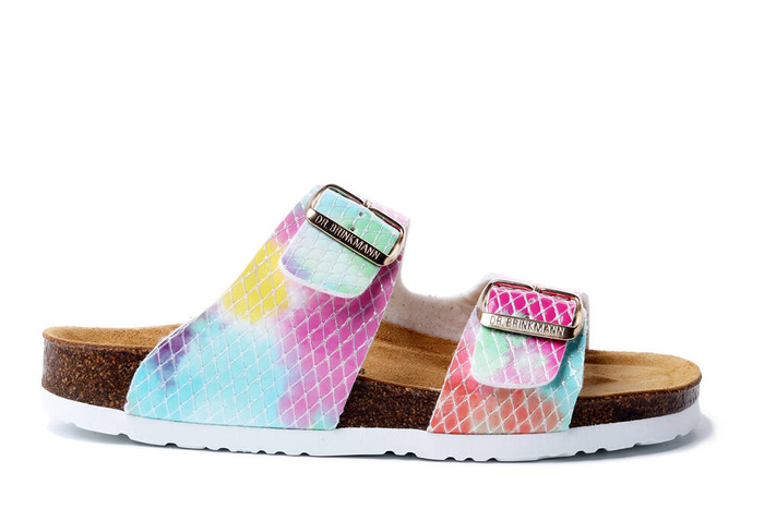 Dr. Brinkmann 700534-00 - klapki damskie bunt