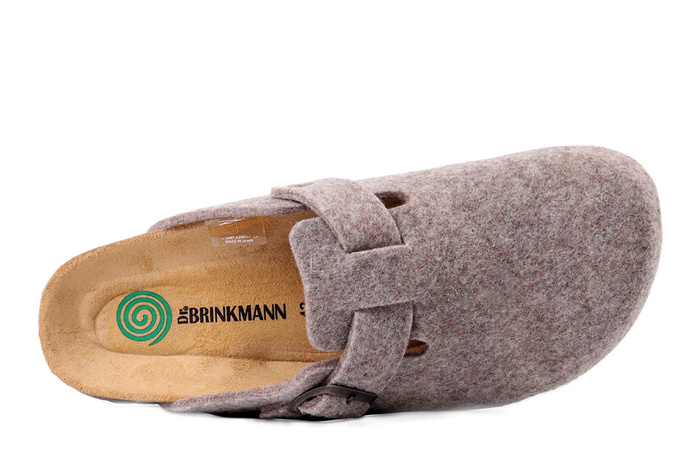 Dr. Brinkmann 220067-21 - kapcie męskie mittelbraun