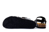 Dr. Brinkmann 700558-01 - klapki damskie schwarz/weiss