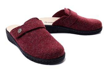 Dr. Brinkmann 700081-41 - klapki damskie bordowe