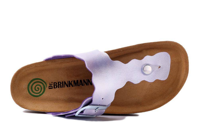 Dr. Brinkmann 700342-59 - klapki damskie flieder