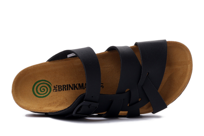 Dr. Brinkmann 700565-01 - klapki damskie czarne