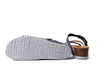 Dr. Brinkmann 700753-51 - klapki damskie mittelblau