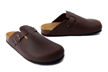 Dr. Brinkmann 600055-02 - klapki męskie brązowe