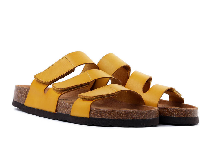 Dr. Brinkmann 700508-06 - klapki damskie gelb