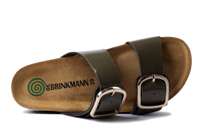 Dr. Brinkmann 700717-07 - klapki damskie zielone